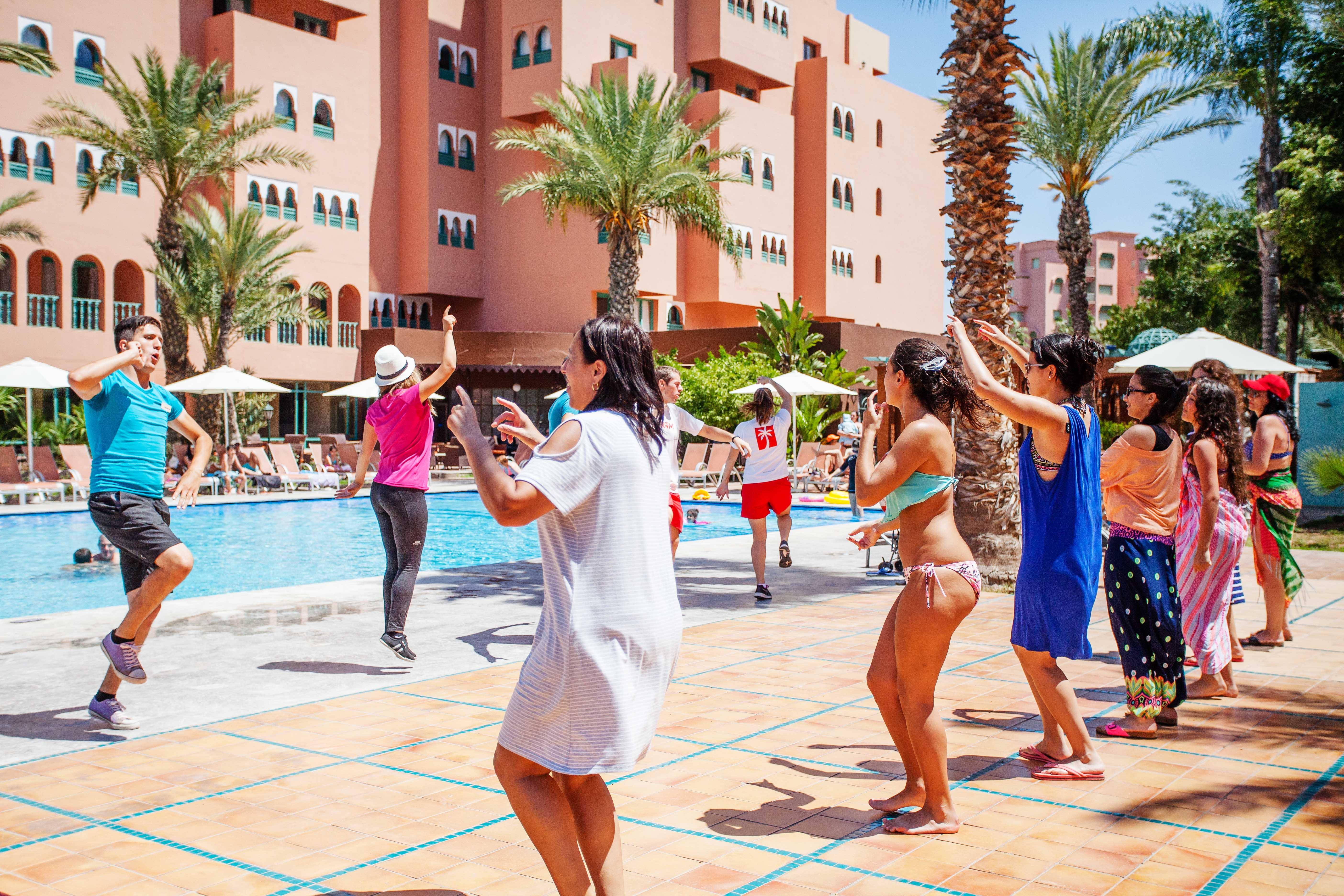 Rose Aqua Park Hotel Marrakesh Exterior foto