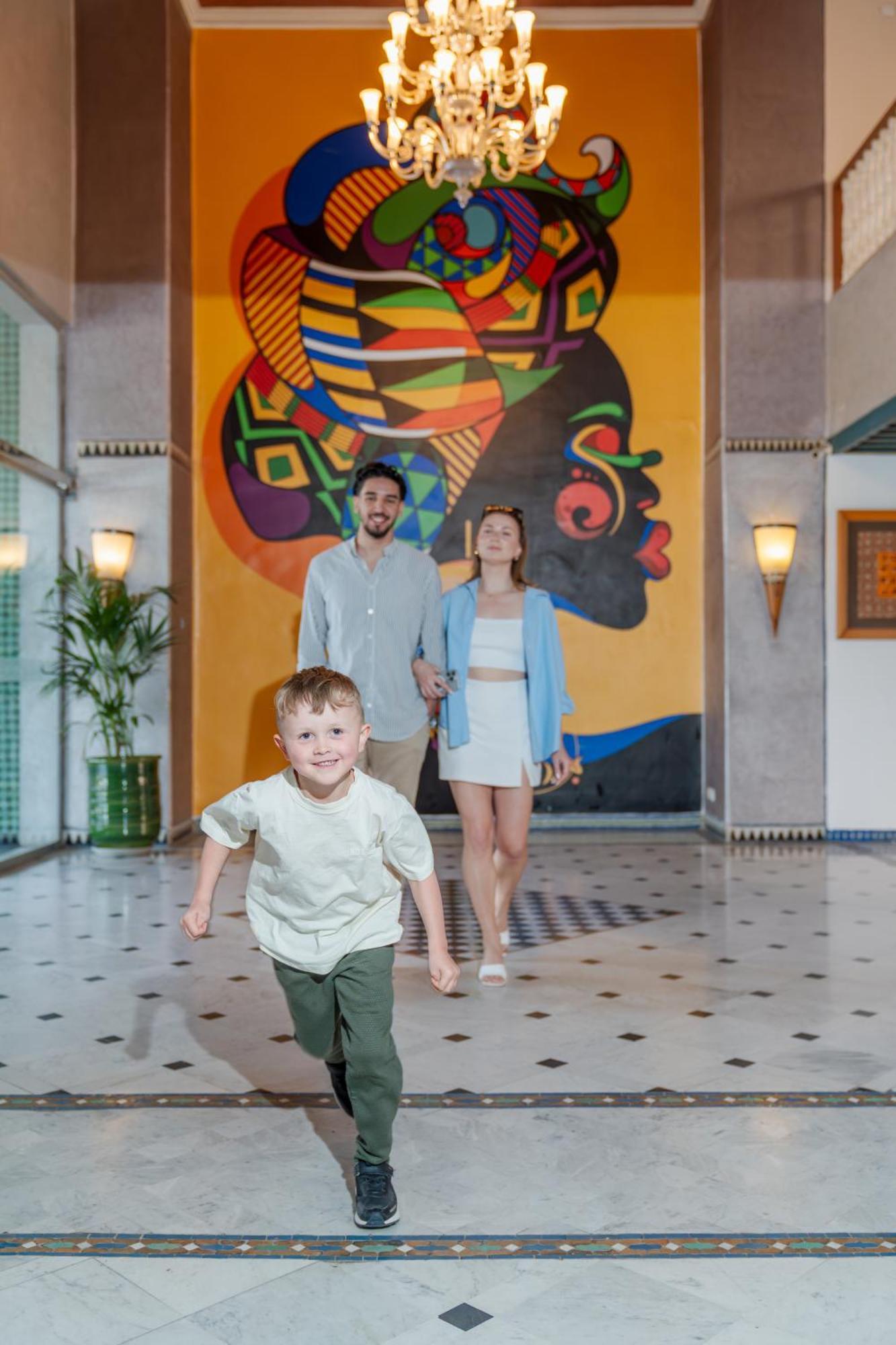 Rose Aqua Park Hotel Marrakesh Exterior foto